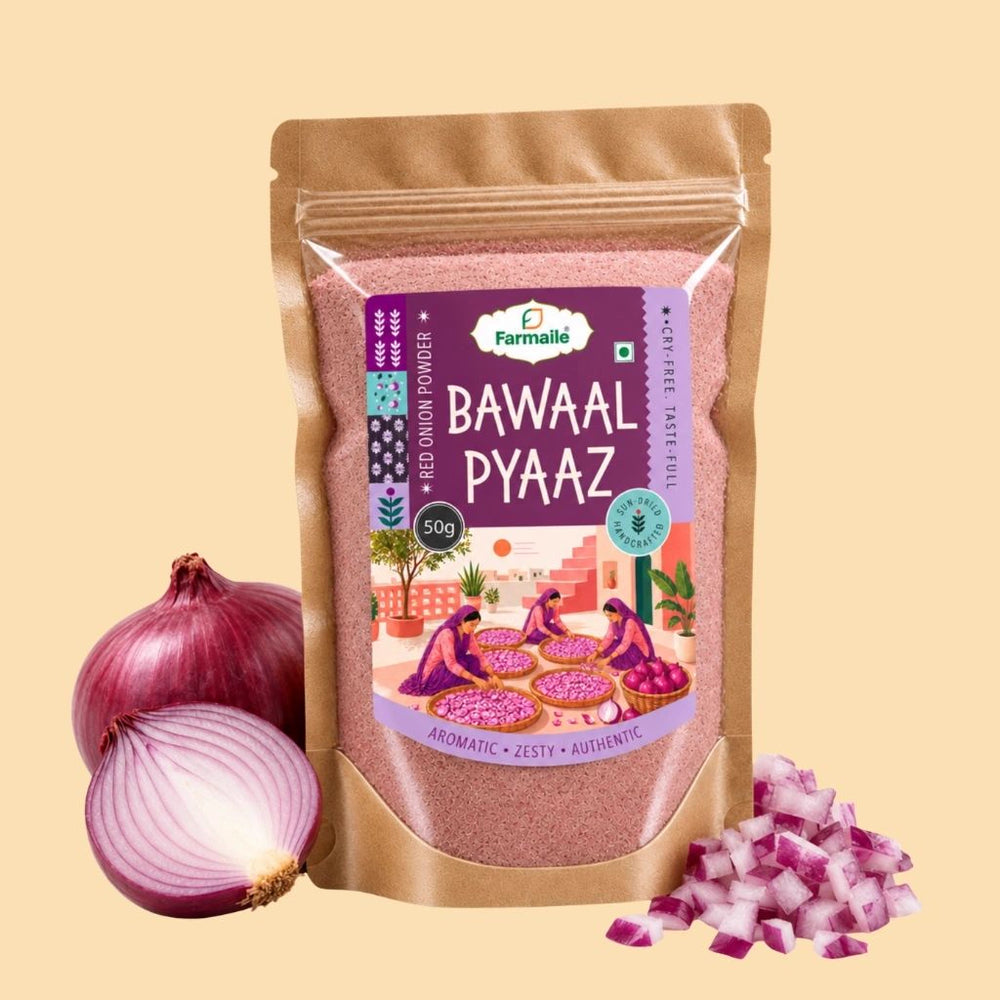 Farmaile Red Onion Powder – 50 g Pouch